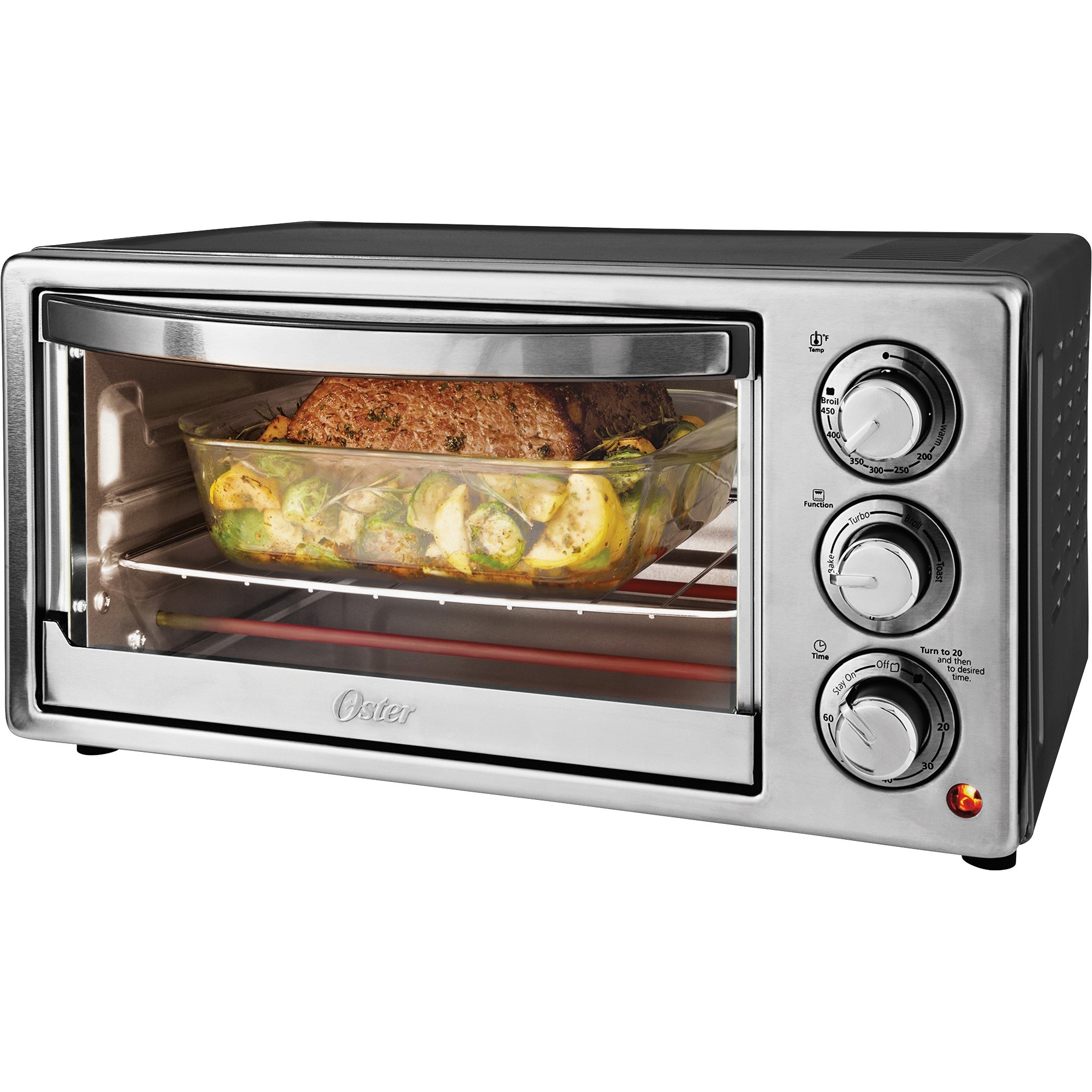 Oster, OSRTSSTTVF817, Toaster Oven, 1, Gray - image 1 of 2