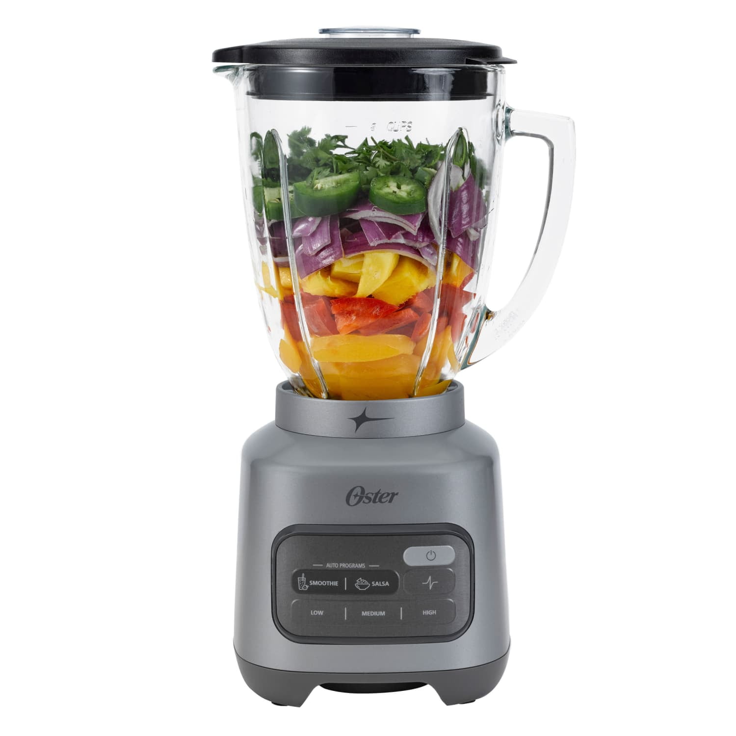 Free Shipping! Oster One-Touch Glass Blender, 8-Cup Boroclass Jar