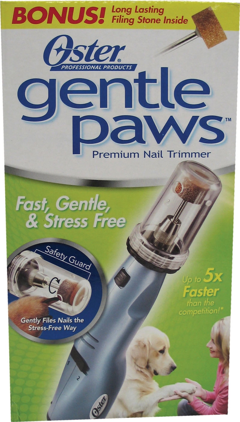 Oster Pet Gentle Paws Nail Grinder Premium Trimmer for Dogs and