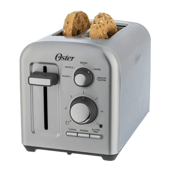 Oster® Precision Select 2-Slice Toaster, Silver