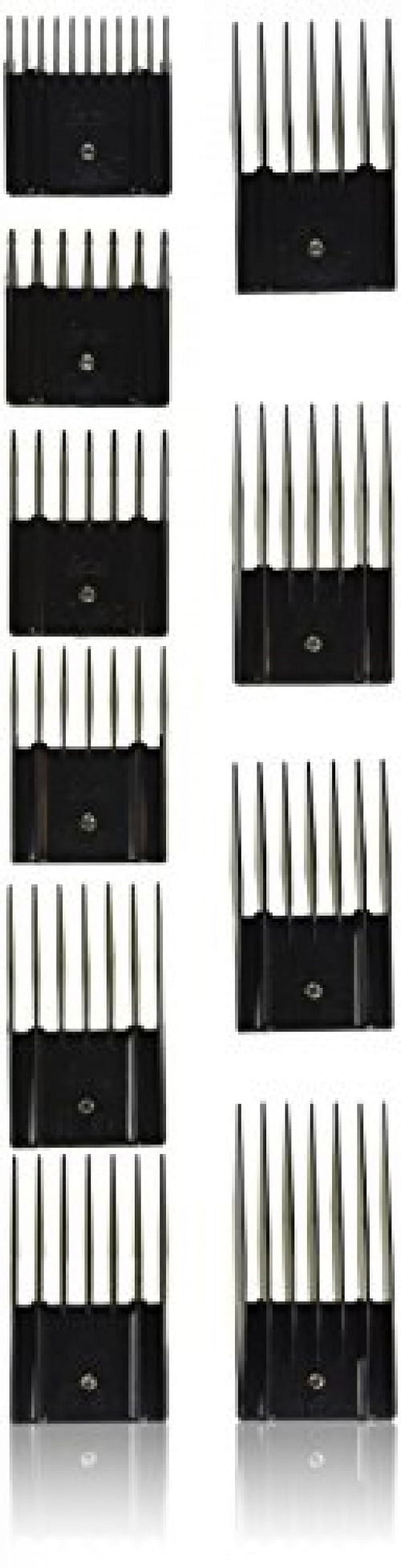 Oster Professional Hair Grooming 10 Comb Set for Oster Clippers
