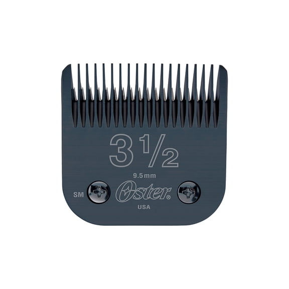 Oster Professional Clipper Blades - Size 3.5 Oster Clipper Blades - Compatible with all Oster Detachable Blade Clippers - Long-lasting, High-Carbon Steel, Treated for Ultra-Sharp Precision