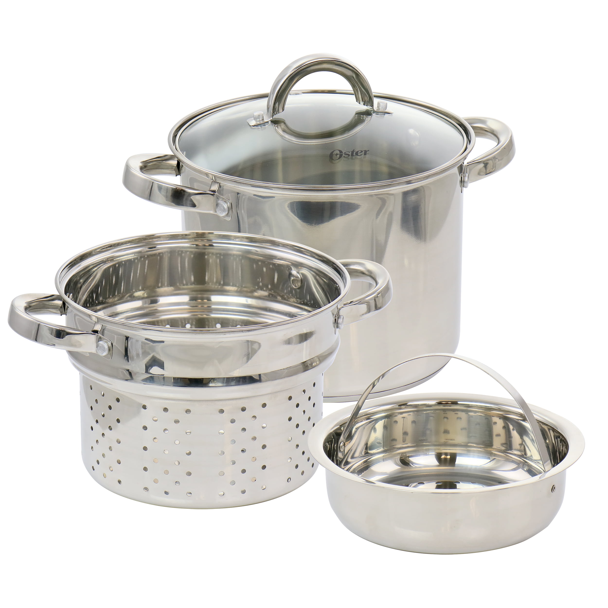 ASPARAGERA PENTOLA PER asparagi in acciaio inox 4,2 litri, coperchio e