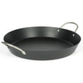 thumbnail image 1 of Oster Smithfire 16" Carbon Steel Nonstick Paella Fry Pan, Wide Flat Base, 1 of 9