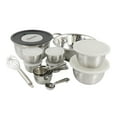 thumbnail image 1 of Oster Space Saving Stainless Steel All-In-One Cooking Set, 12 Piece, 1 of 4