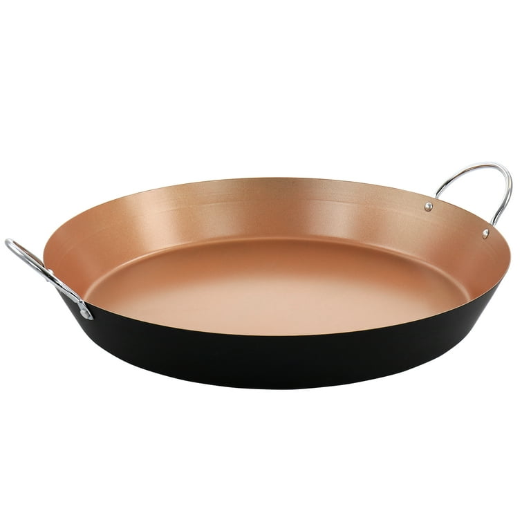 Oster Stonefire Carbon Steel Nonstick 16 Paella Pan, Copper