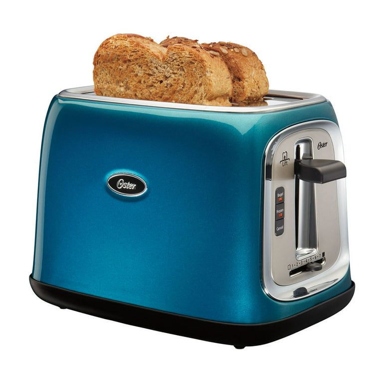 Paris Rhone 2 Slice Toaster with Extra Wide Long Slots, Toast Shade  Selector Stainless Steel Retro 