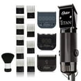 thumbnail image 1 of Oster Titan Model Detachable Blade Heavy Duty Clipper with Bonus Detachable Blade, 10 Guide Comb Set and Neck Duster, 1 of 5