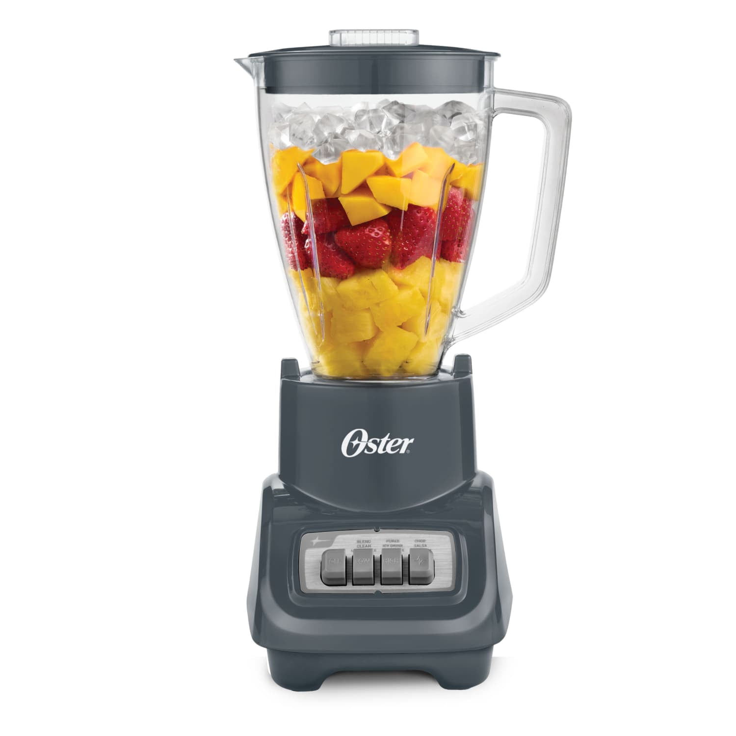 Oster Turbo 5-Speed Black Countertop Blender, Kitchen Blender
