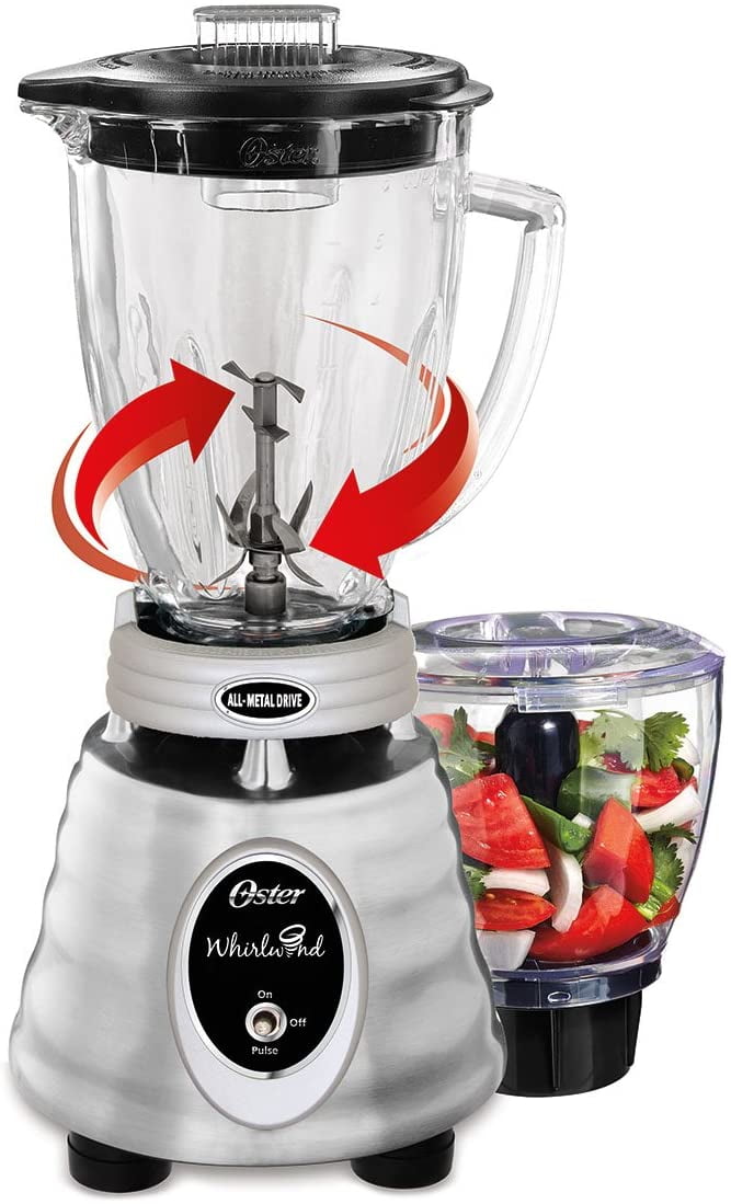 Oster Whirlwind Heritage Blend 1000 Plus 2 Speed Blender in Chrome