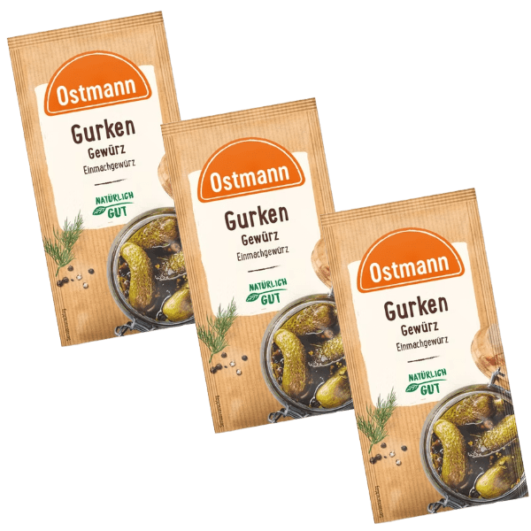 Ostmann cucumber spice mix for PICKLING -3 pc./3 x 30g