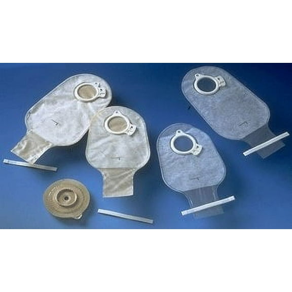 Ostomy Pouch Assura - Item Number 12578BX - 1/2 to 2" Stoma - 10 Each / Box