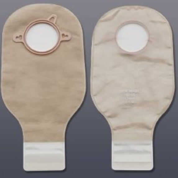 Ostomy Pouch New Image 2 3/4" Pouches 12" Length Drainable #18004, 10 Count