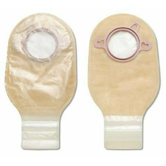 Ostomy Pouch Pouchkins TwoPiece System 612" Length Drainable, 10 Each