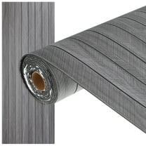 Ostracsh 1 Roll Wood Grain Panels for Wall: 40cm x 3m 3D Faux Wood Wall Panels Accent Wallpaper for Interior Living Room Office Decor