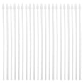 thumbnail image 1 of FOMIYES White Plastic Handheld Flag Poles, and Lightweight, 100 Pieces for Car Decorations and Craft Projects, 1 of 7