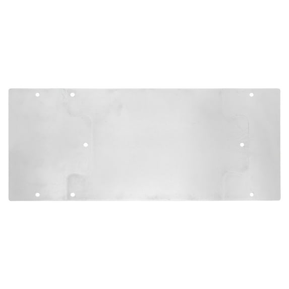 Raindrops Adjustable Heavy Duty Stainless Steel Kick Plate Silver for All Doors