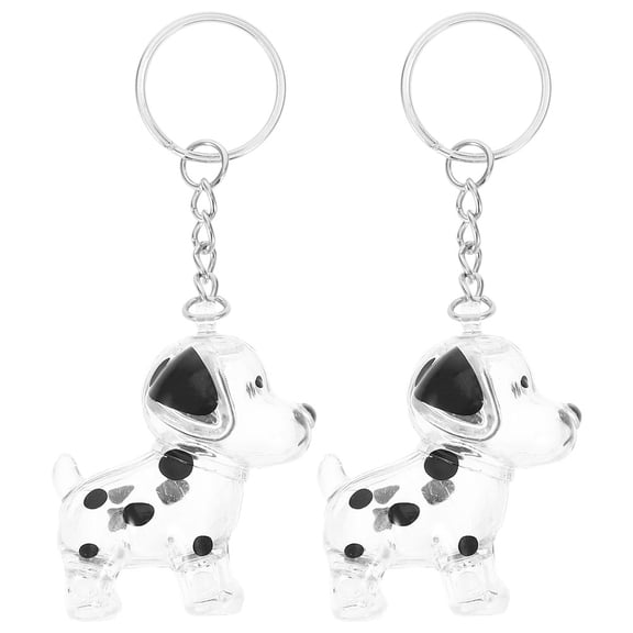 Raindrops Black ABS Pet Keepsake Box, Versatile Keychain, Transparent Design, Multipurpose Storage