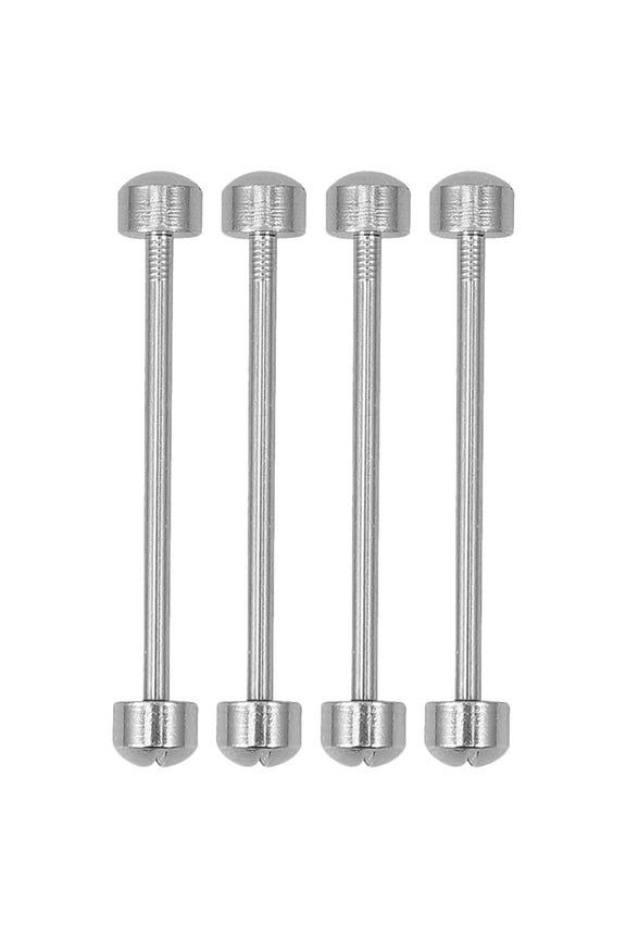 Ostracsh 4pcs Watch Strap Connection Rod: Screw Tube Pins 20mm Inner Diameter for Watch Strap Repairing - Lug Links Repair Tools - Watchmakers Repairing Accessories