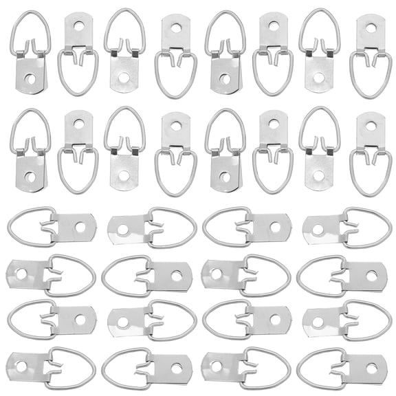 Raindrops 500Pcs Compact Triangle Picture Hangers Stainless Steel for Secure Artwork Placement