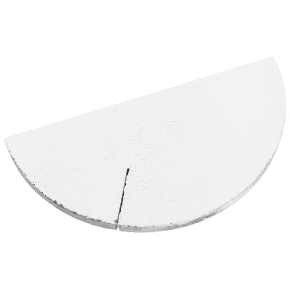 Raindrops Space Saving White Ceramic Firing Stand with Strong Support for Pottery and Ceramics