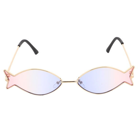 Raindrops Novelty Hawaiian Sunglasses Multi Color Pc Alloy for Fun Summer Party Accessories