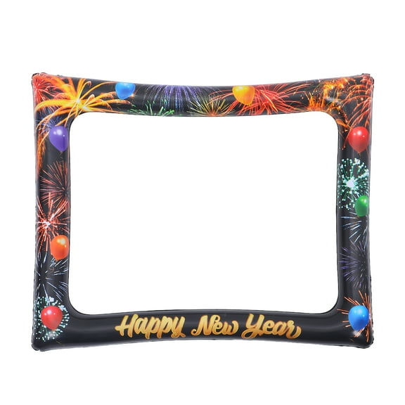 Raindrops Multi-Color Inflatable New Year Photo Booth Prop PVC