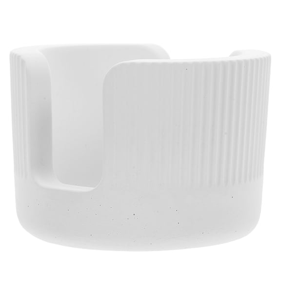FOMIYES Natural Diatomite Kitchen Sponge Holder and Sink Tray, Absorbent Drying Stone Rack for Toothbrushes, Utensils, and More