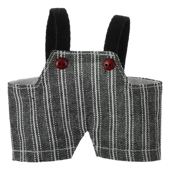 Ostracsh Make Your Own Bear Clothes: Doll Striped Overalls for 10-15cm/ Plush Dolls - Stuffed Animals Clothes - Kawaii Bear Clothing for Dress-Up