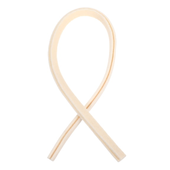 FOMIYES Beige Wool Felt Piano Mute Rail Noise for Quiet Home Practice and Improved
