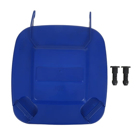 FOMIYES Lightweight Plastic Replacement Lid for Outdoor Trash Can Garbage Bin Cover