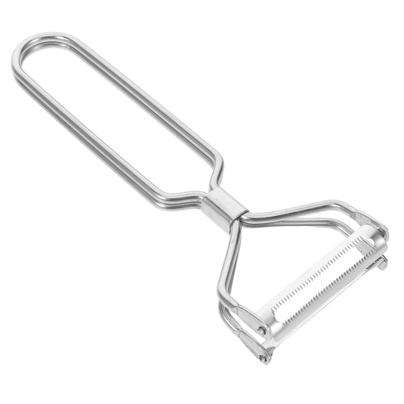 Raindrops Stainless Steel Dual-Sided Vegetable Peeler for Kitchen Use - Perfect for Potatoes, Carrots, Fruits and More