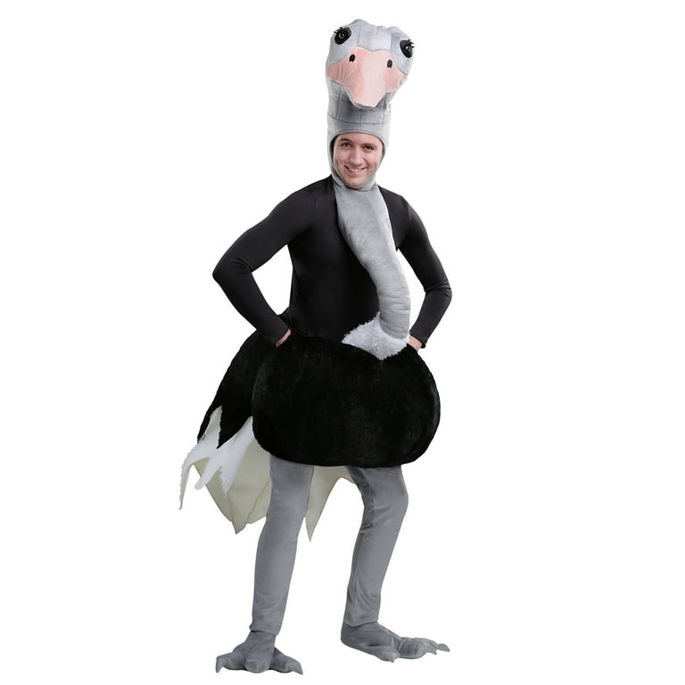 Ostrich Costume Adult Black Ostrich Costume Adult Black