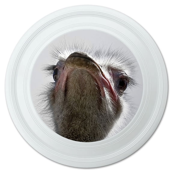 Ostrich Bird Funny Novelty 9" Flying Disc
