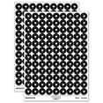 thumbnail image 1 of Ostrich Bird Solid 200+ Round Stickers - Black - Gloss Finish - 0.50" Size, 1 of 3