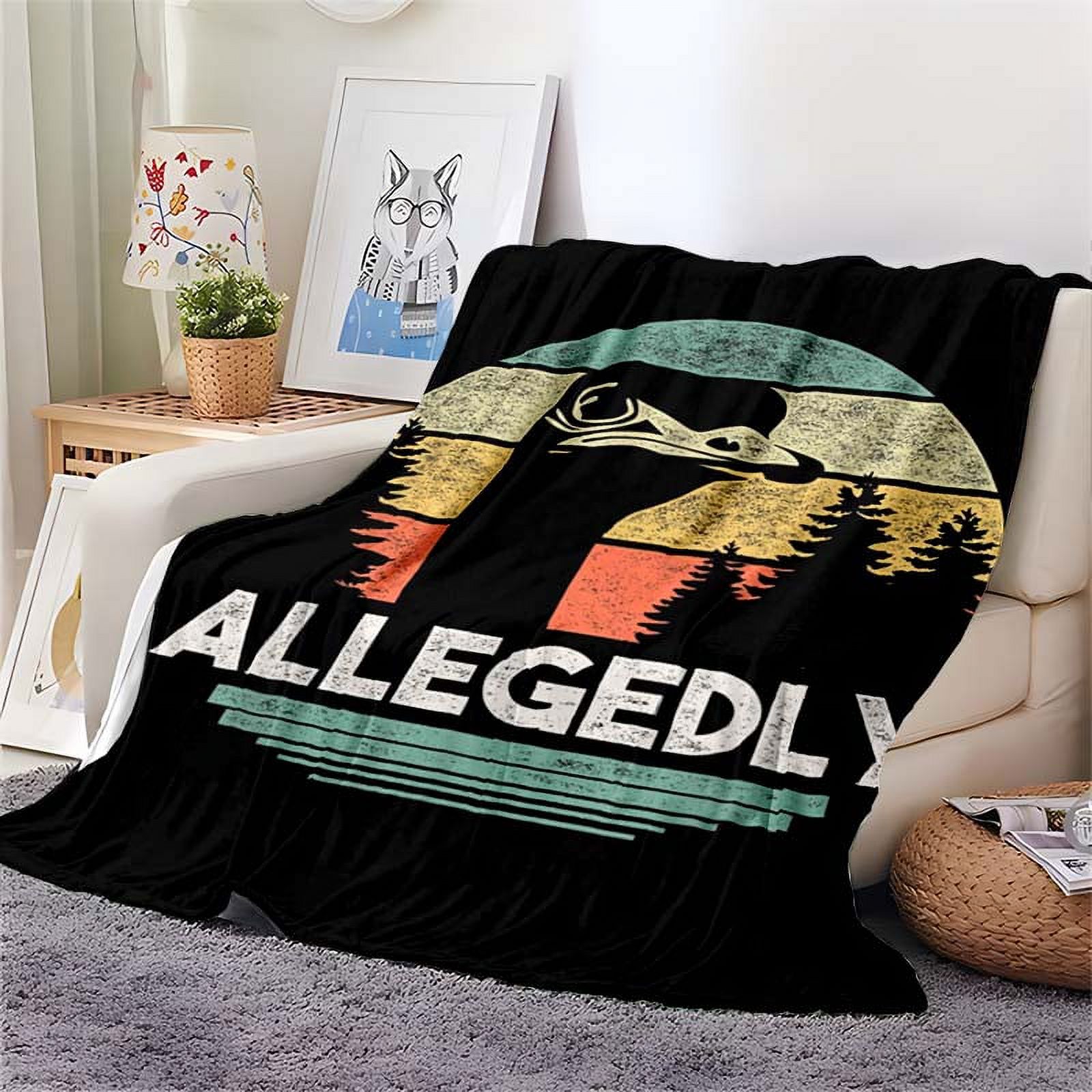 Ostrich Blanket Cartoon Cute Ostrich Soft Warm Flannel Home Blankets