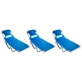 thumbnail image 1 of Ostrich Comfort Lounger Face Down Sunbathing Chaise Lounge Beach Chair (3 Pack), 1 of 9