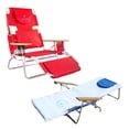 thumbnail image 1 of Ostrich Deluxe 3N1 Lightweight Outdoor Beach Lounge Chair & Custom Fitted Towel, 1 of 12