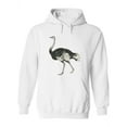 thumbnail image 1 of Ostrich Drawing Hoodie Women -Image by Shutterstock, Female Medium, 1 of 4