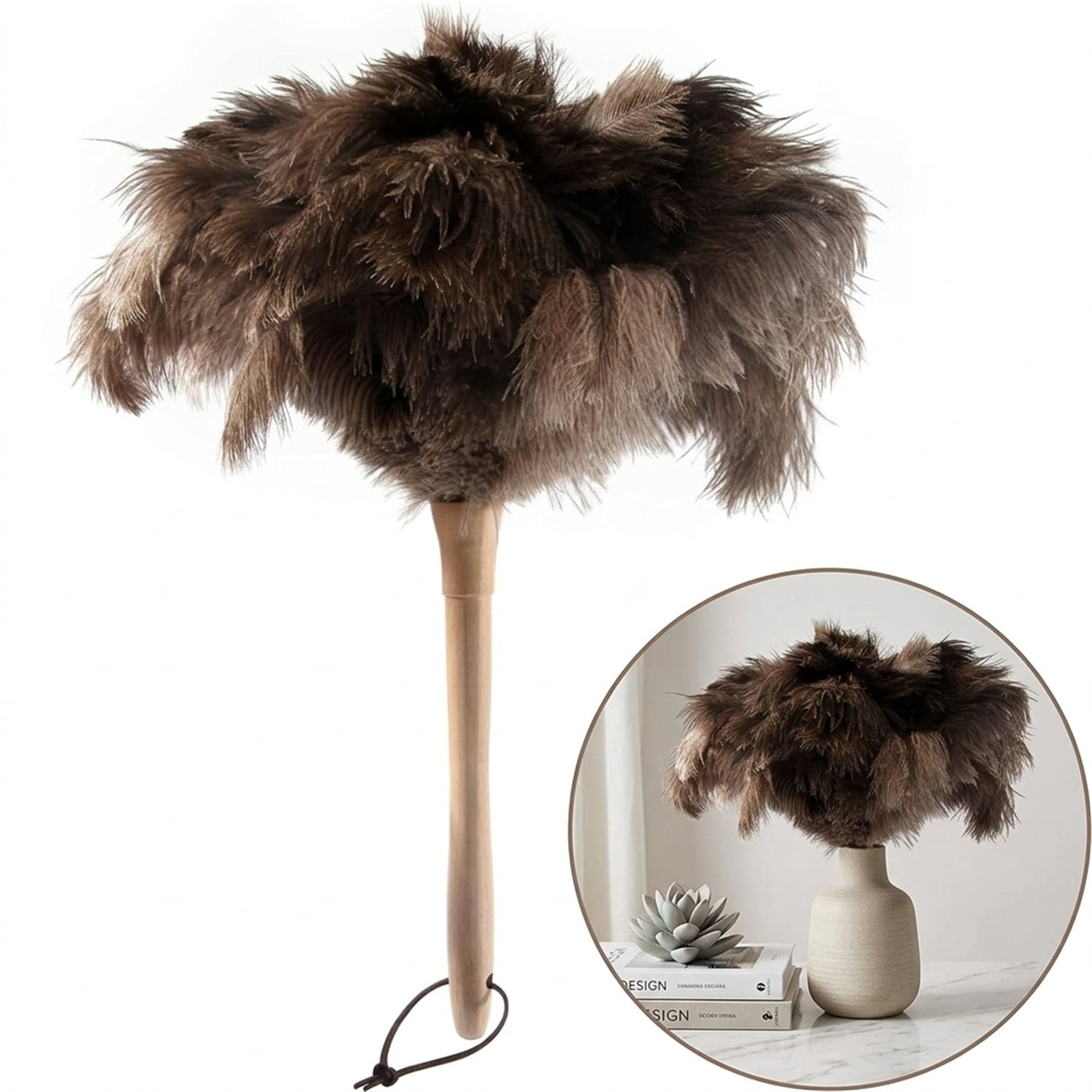 NOGIS Ostrich Feather Duster