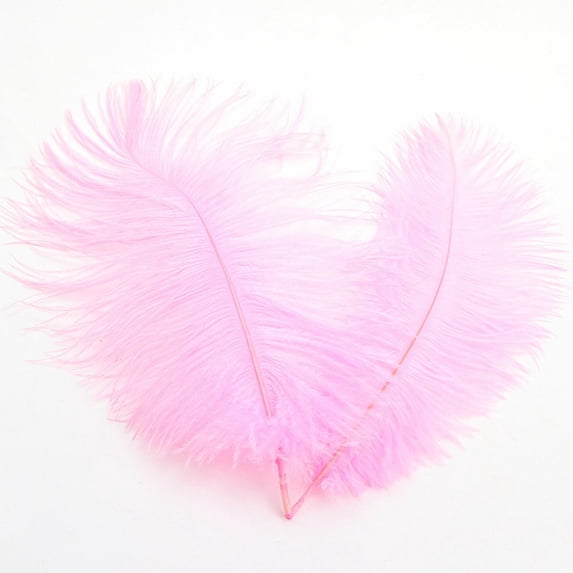 Ostrich Feathers Decor Verdsylv 32Cm Colorful Ostrich Feathers - Premium Plumes for Wedding Centerpieces & Stage Decor, Soft Natural-Looking Accents, Wedding Table Plumes, B