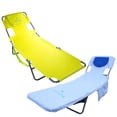 thumbnail image 1 of Ostrich The Original Chaise Lounge Beach Chair and Custom Fitted Towel Cover, 1 of 12