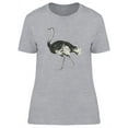thumbnail image 1 of Ostrich Vintage Design T-Shirt Women -Image by Shutterstock, Female Large, 1 of 2
