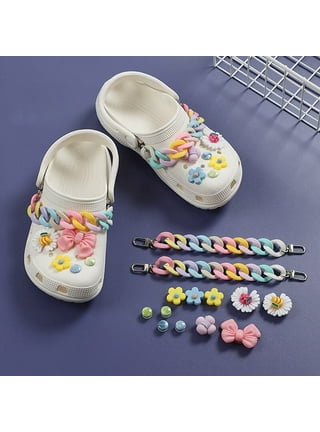 Game Pattern Shoe Charms For Bubble Slides Sandals, Pvc Shoe