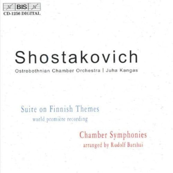 Ostrobothnian Chamber Orchestra - Suite on Finnish Themes / Symphony for Strings - Music & Performance - CD