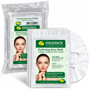 Osumex Perfecting Face Mask 3 Pack New and Improved Formula - Hydrating Collagen Face Masks, Moisturizing Face Mask, Sheet Face Masks, Anti Aging for Dry Skin, Sheet Masks Skincare