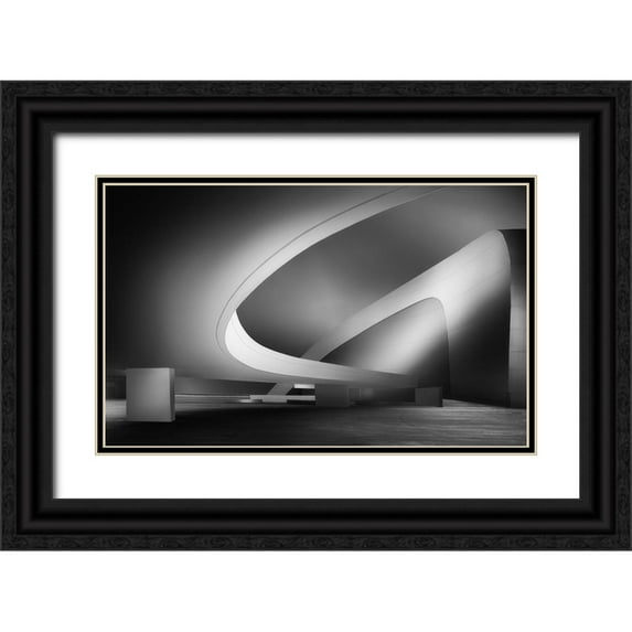 Osuna, Fran 32x21 Black Ornate Wood Framed with Double Matting Museum Art Print Titled - Niemeyer Art