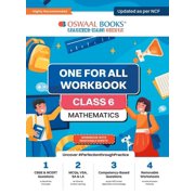 Oswaal NCERT & CBSE One For All Workbook Mathematics Class 6 Updated As Per NCF MCQs VSA SA LA For Latest Exam, Paperback