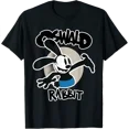 thumbnail image 1 of Oswald Rabbit Vintage Cartoon Bunny T-Shirt, 1 of 5