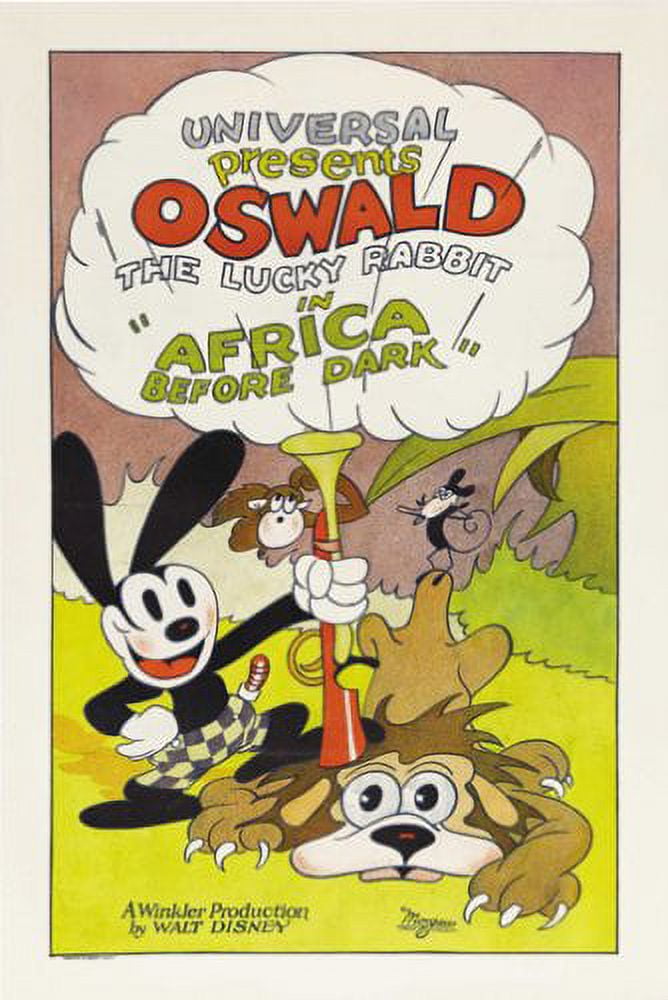 Oswald The Lucky Rabbit Poster New 12x18 - Walmart.com